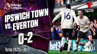 Highlights & Goals: Ipswich Town vs. Everton 0-2 | Premier League | Telemundo Deportes