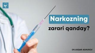 Narkozning zarari qanday? | Dr.Ashurov