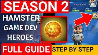 How To Play Hamster Kombat GameDev Heroes Season 2- Beginners Step By Step Guide