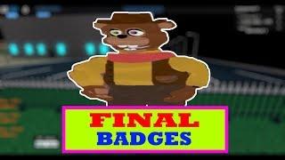 HOW to Get Badges on Hews Arcade and Pizza in Roblox. PART 4