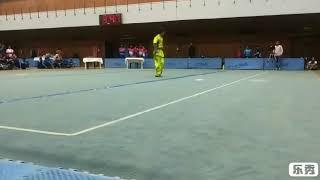 Akash Pradhan, Silver medal in All India University Games 2018-19 at Punjab in Changquan 3rd set.