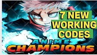  *NEW*All Working UPDATE 7 CODES FOR ANIME CHAMPIONS SIMULATOR!Anime Champion simulator codes