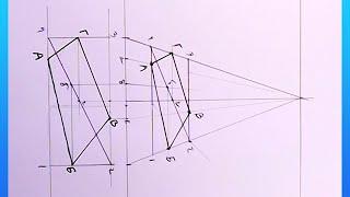 Как нарисовать не стандартную форму в перспективе