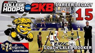 Caleb Booker Career Legacy | College Basketball 2K8 | Livestream 15