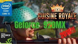Cuisine Royale on Geforce 920MX