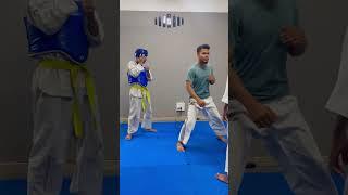 DO NOT MISTAKE TAEKWONDO FIGHT TUTORIAL #shorts