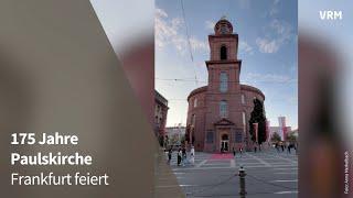 Frankfurter Demokratiefest zu 175 Jahren Paulskirche