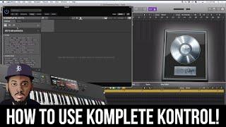 How To Use Komplete Kontrol In Logic! (Scale, Chords, & More)