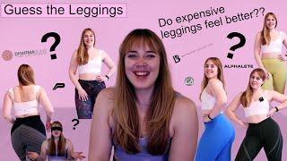 Guess the Leggings | Are Expensive Leggings Actually Better?! | Ft. Buffbunny, Alphalete And More!