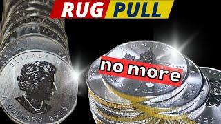 They are planning to RUG PULL the silver market (UNTHINKABLE)!