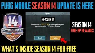 Pubg Mobile Season 14 Free Royal Pass Rewards  | Pubg Mobile Season 14 Free Rp Rewards