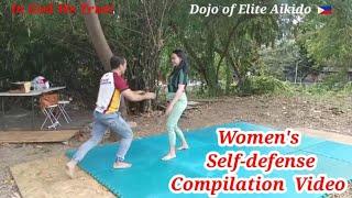 Aikido for Women - Women's Self-defense Technique Compilation Tutorials #aikido #selfdefense