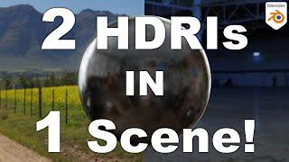 Use Two HDRIs in your Blender Scene