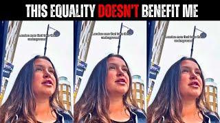 American Woman SHOCKED! London Men Have Taken Equality TOO FAR
