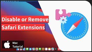 How to Disable or Remove Extension from Safari app on Mac