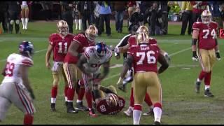 2011 NFC Championship Giants vs 49ers Highlights