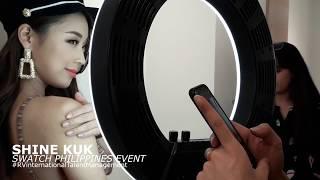 SWATCH PHILIPPINES 2018 WITH MISS KOREA PHILIPPINES SHINE KUK