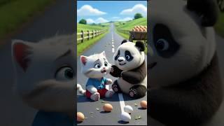 Panda Helped A kitty | #heartwarming | #emotionalstory