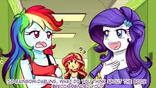 [MLP Comic Dub] A Flat Plot (comedy - Sunset/SciTwi)