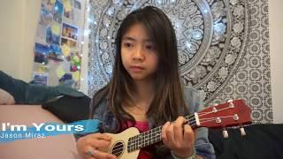 I'M YOURS (Jason Mraz) - Ukulele Cover | danya dp