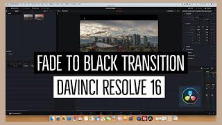 Fade to Black Transition in Davinci Resolve 16 + When to Use It!