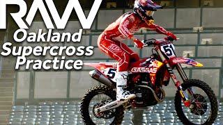 Oakland Supercross Practice RAW - Motocross Action Magazine