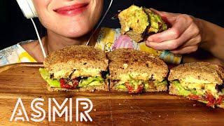 ASMR MEDITERRANEAN Sandwiches (No Talking|Eating Sounds)