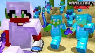 Minecraft Speedrunner VS 8 Hunters REMATCH