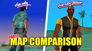 GTA Vice City vs. Vice City Stories - Map Comparison #2