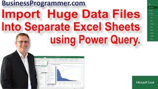 Use Power Query To Import Text File into Excel