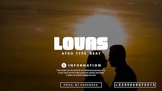 Afrobeat Instrumental 2024 " LOVAS " ( Ruger x Kizz Daniel Afro pop Type Beat #Pheenrex)