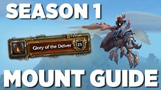 Get This Mount Before Season 2! - Glory of the Delver Achievement - Full Guide - WoW Retail Mount