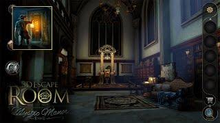 3D Escape Room : Mystic Manor Full Gameplay Walkthrough Part 1