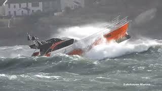 'Storm Ashley' at sea aboard the T 2000 'Voyager'