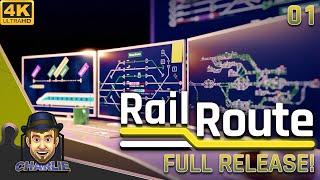 ALL ABOARD MY TRAIN NETWORK! - Rail Route Full Release Gameplay - 01