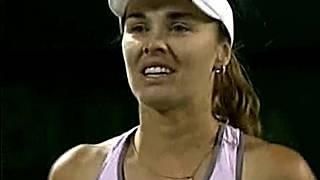 Martina Hingis vs Svetlana Kuznetsova 2006 Miami R3 Highlights