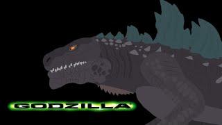 Godzilla 1998 ( Zilla Jr ) test animation - Drago Monsterverse