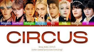 Stray Kids 'CIRCUS' Color Coded Lyrics (Kan/Rom/Eng)