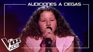 María Eugenia Tovar canta "Video Games" | Audiciones a ciegas | La Voz Kids 2025