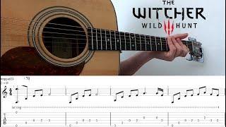 How to play  Witcher 3-skellige is town Guitar Tutorial +TABS