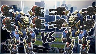 [WR]  Punisher T VS Taran – Mk2 Maxed Comparison | War Robots