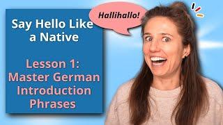 Learn German Greetings FAST! Essential Phrases You Need!