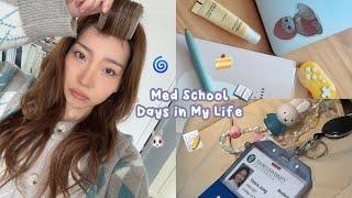 VLOG ⸝⸝ getting myself out of a rut, realistic med school life, going on a first date