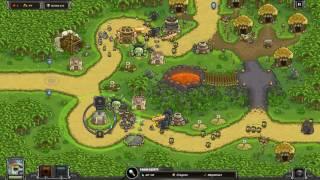 Прохождение Kingdom Rush Frontiers Veteran - Level 10 Маква Урку Heroic