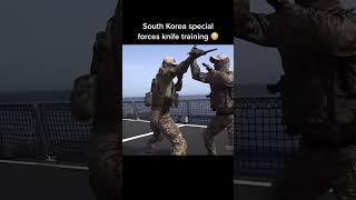South Korean Special Forces Knife Training #southkorea #specialforces #military #karmy #armytraining