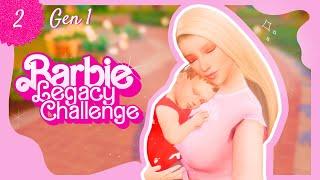  Speedrun Punya Anak dan Uang Banyak?  | Sims 4 Barbie Legacy Challenge Gen 1 #2 Sims 4 Indonesia