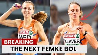 Meet Lieke Klaver The NEXT Femke Bol - 2025 European Indoor Championships || Track And Field 2025