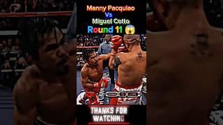 Round 11  MANNY PACQUIAO VS Miguel Cotto highlights #boxing #boxinghighlights
