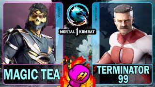 MK1 Magic Tea (TAKEDA) VS Terminator99 (OMNI-MAN)Mortal Kombat 14K 60ᶠᵖˢ