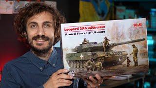 Big review of the model "Leopard 2A6" ICM 1:35